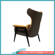 Modern Designer Furniture Replica Leather Lounge Chair New Chinese Style Hotel Room Chair